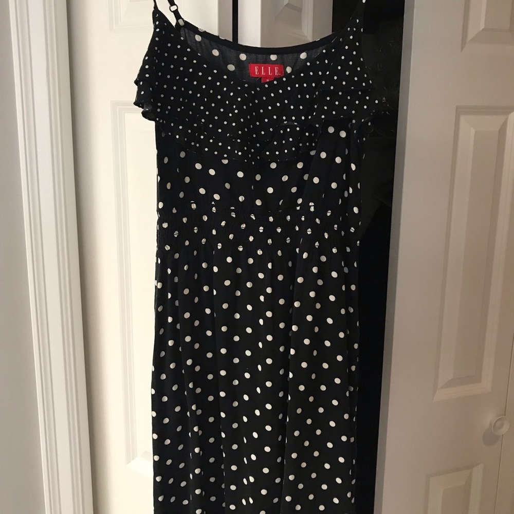 Elle polka dot dress